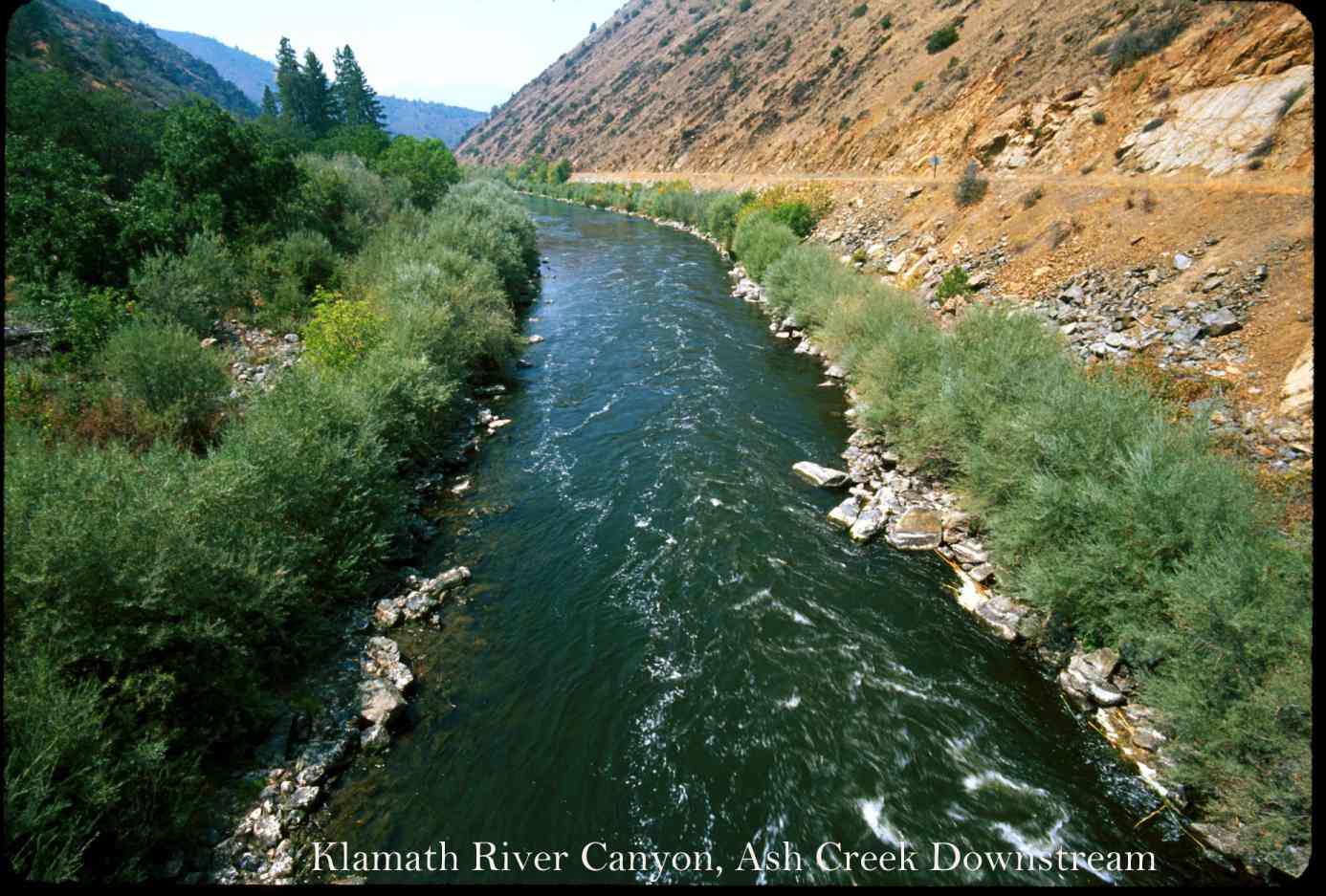 Klamath River below Ash Creek