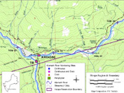Map of Hoopa Reservation