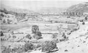Land inundated by Copco Reservoir