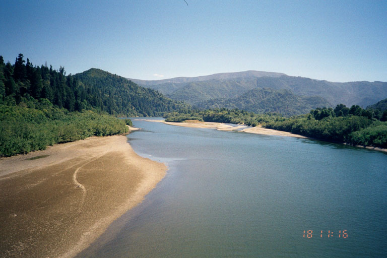 sediment in Klamath River 