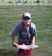 Steelhead sport fishing